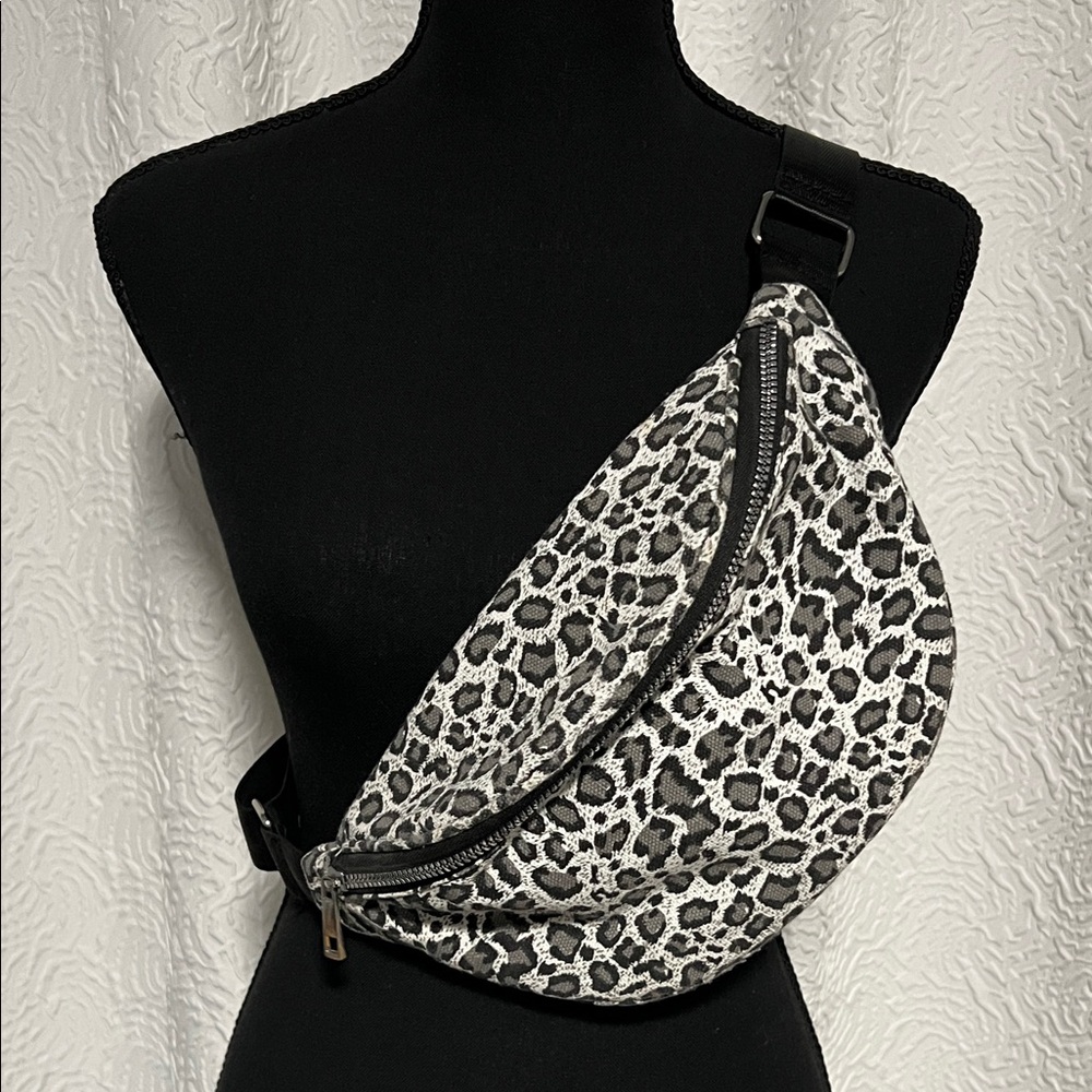 Leopard Print Belt Bag